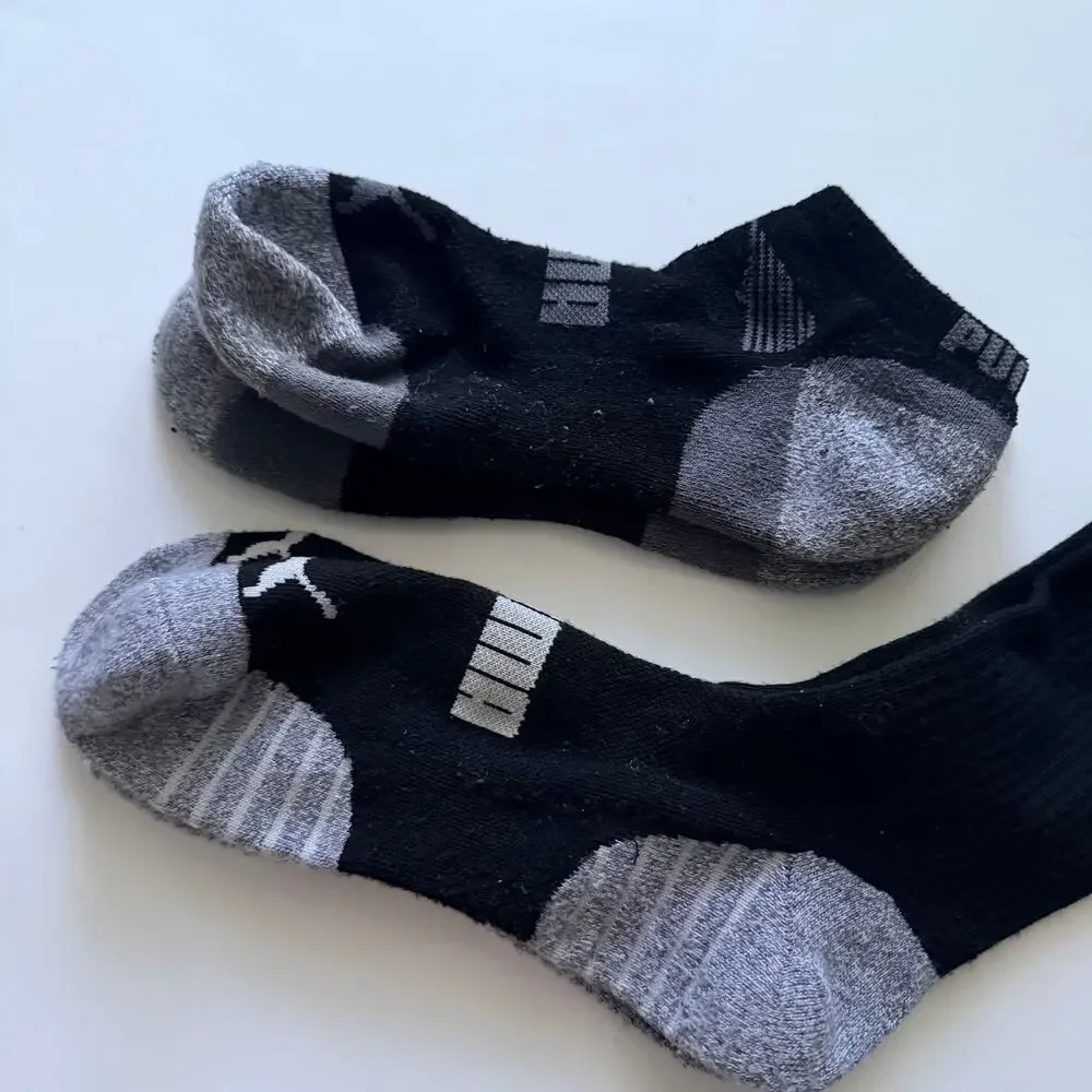 New Boys' Puma Socks - XL - Ankle and Tall Styles